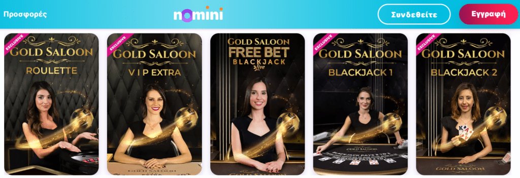 nomini casino table games